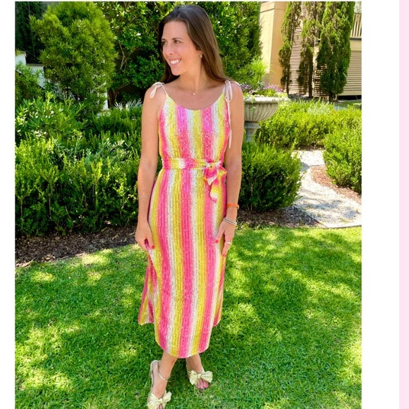 Endless Rose Puttin on the Ritz Sequin Dress - Picture 2 of 4